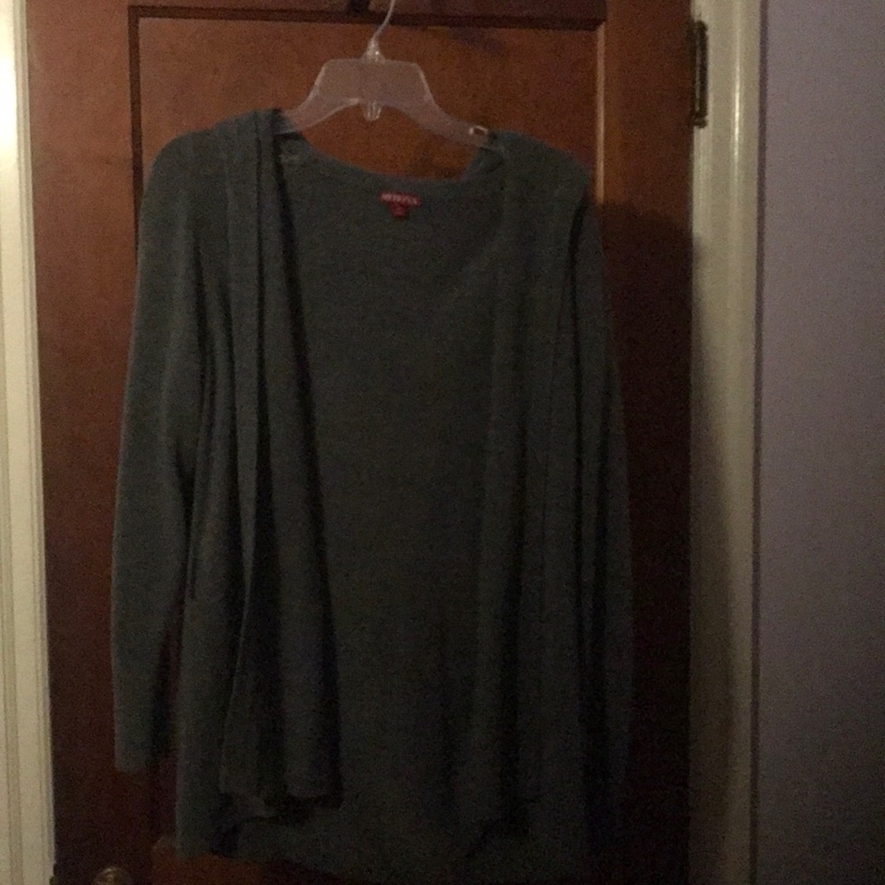 Gently worn hooded sweater!